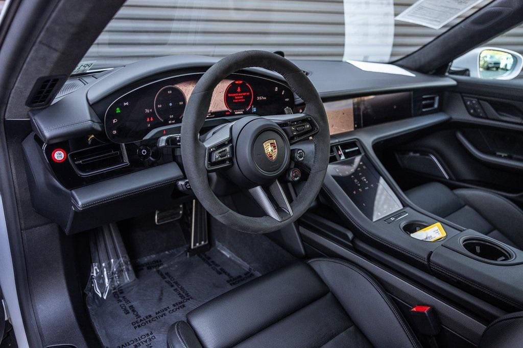 used 2025 Porsche Taycan car, priced at $159,998