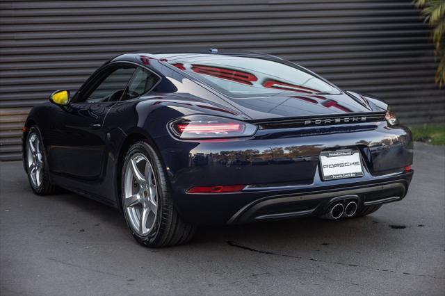 used 2018 Porsche 718 Cayman car, priced at $53,718