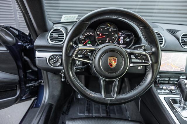 used 2018 Porsche 718 Cayman car, priced at $53,718