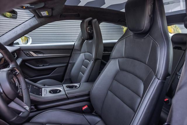 used 2025 Porsche Taycan car, priced at $189,998
