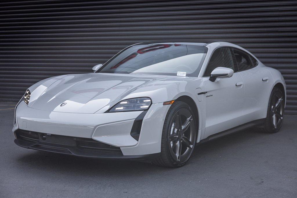 used 2025 Porsche Taycan car, priced at $164,998