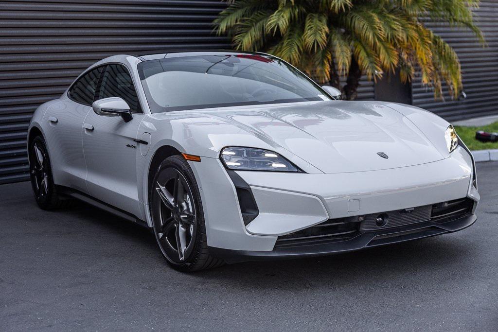 used 2025 Porsche Taycan car, priced at $164,998