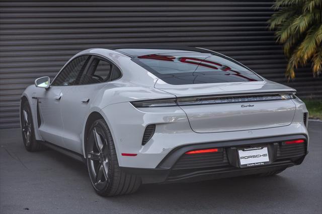 used 2025 Porsche Taycan car, priced at $189,998