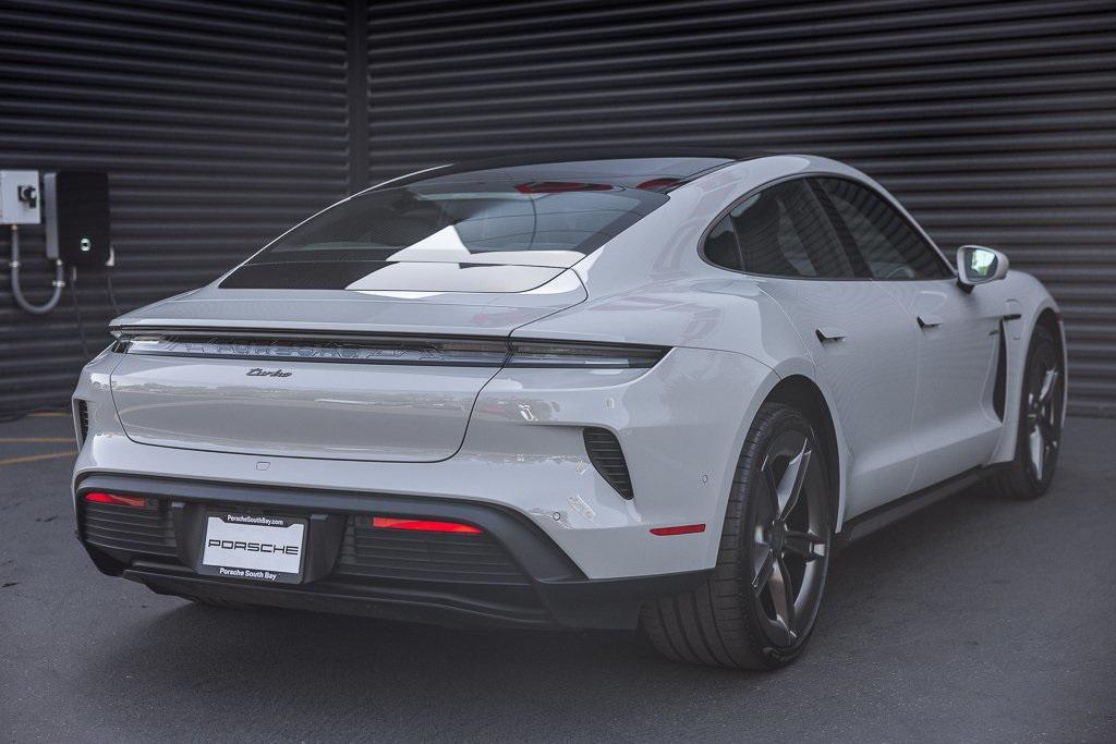 used 2025 Porsche Taycan car, priced at $164,998