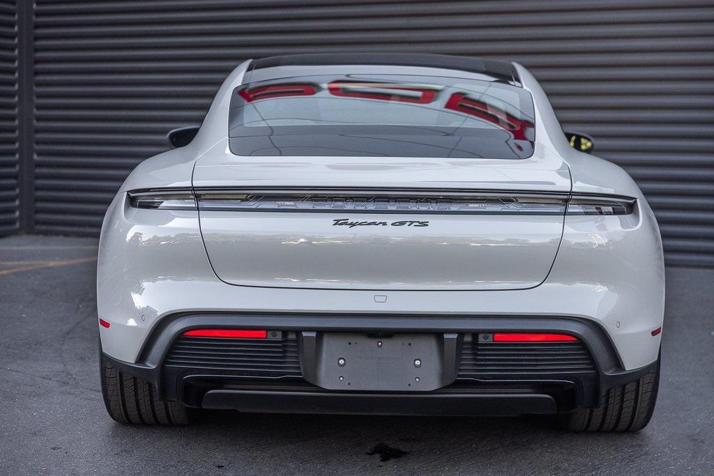used 2025 Porsche Taycan car, priced at $159,998
