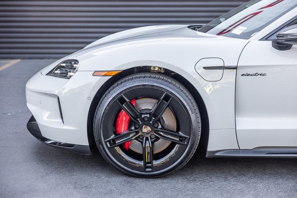 used 2025 Porsche Taycan car, priced at $159,998