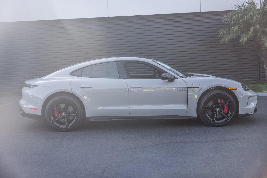 used 2025 Porsche Taycan car, priced at $159,998