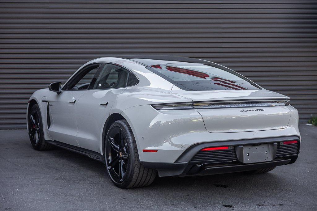 used 2025 Porsche Taycan car, priced at $159,998