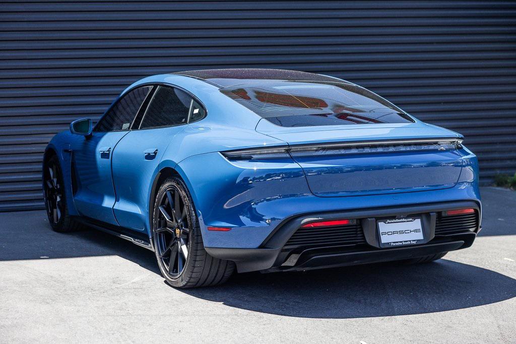 used 2022 Porsche Taycan car, priced at $83,998
