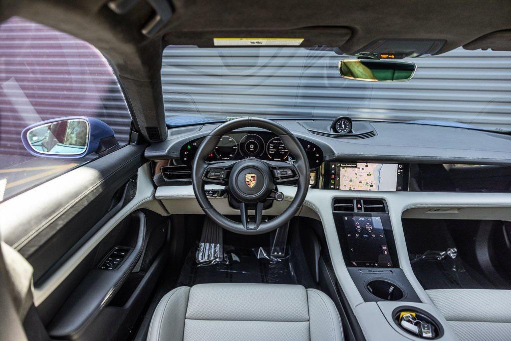 used 2022 Porsche Taycan car, priced at $83,998