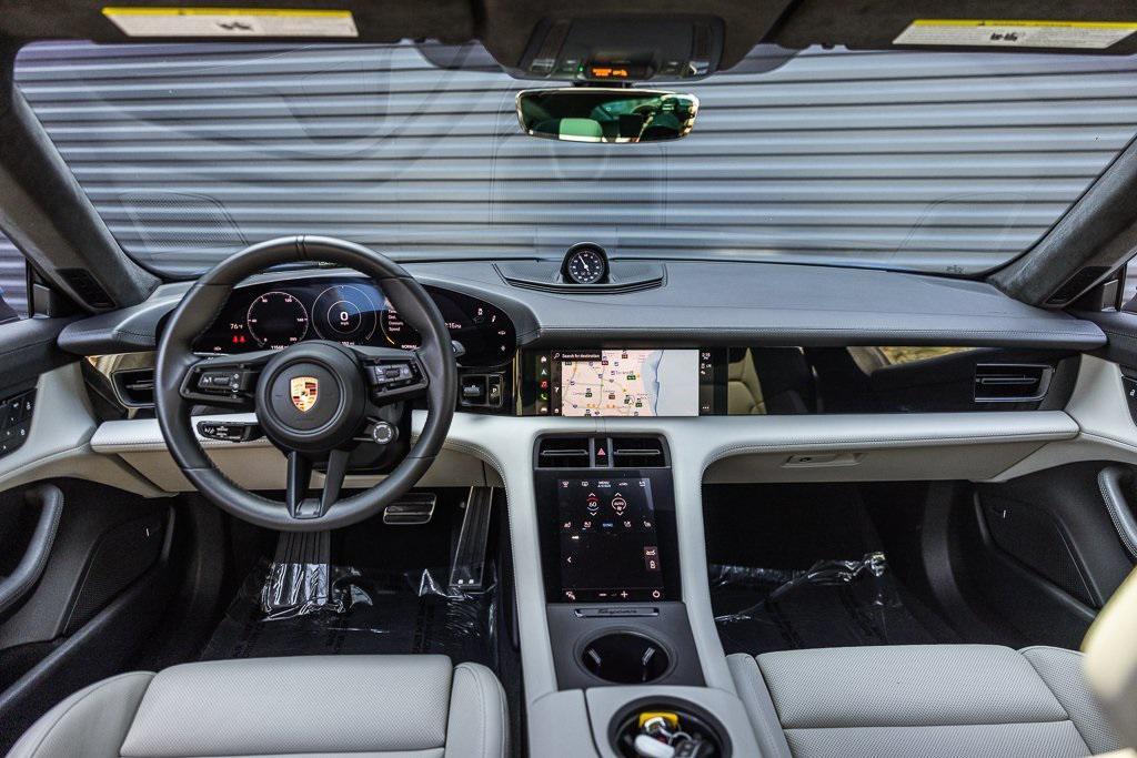 used 2022 Porsche Taycan car, priced at $83,998