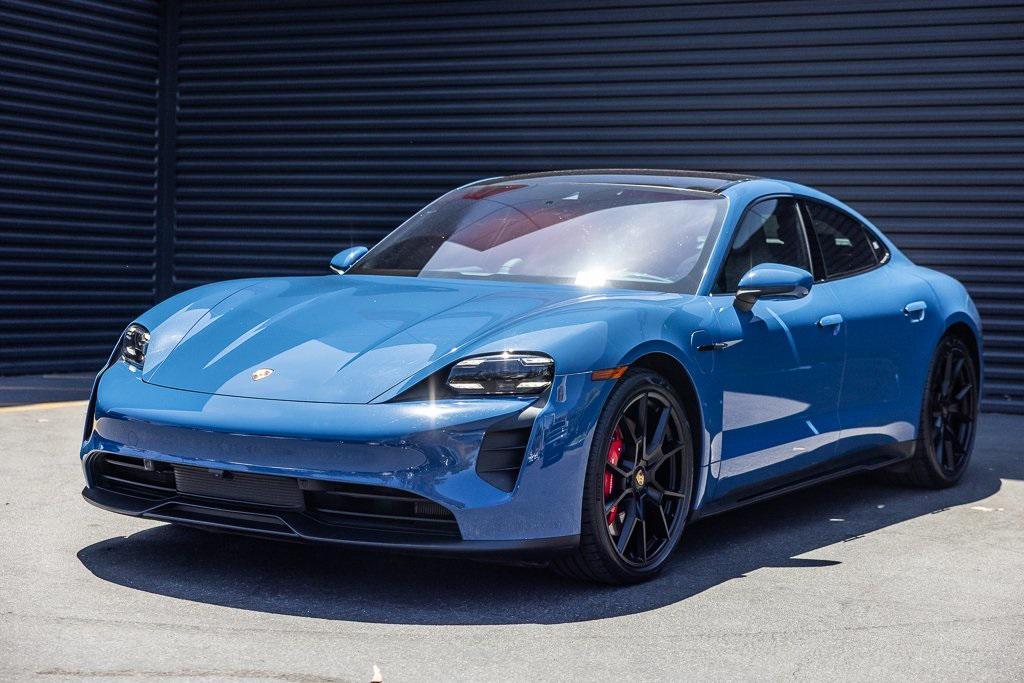 used 2022 Porsche Taycan car, priced at $83,998
