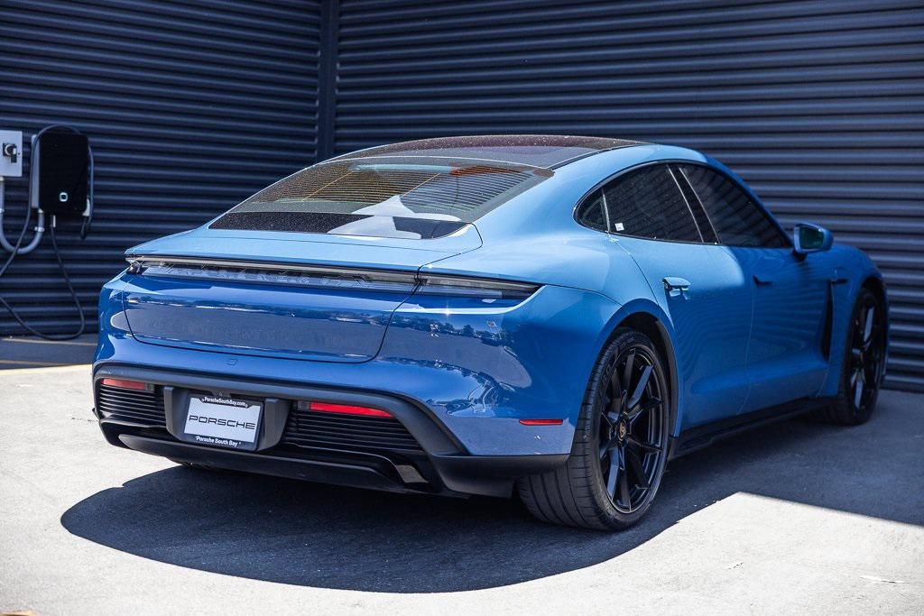 used 2022 Porsche Taycan car, priced at $83,998