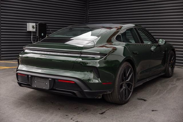 used 2025 Porsche Taycan car, priced at $235,365