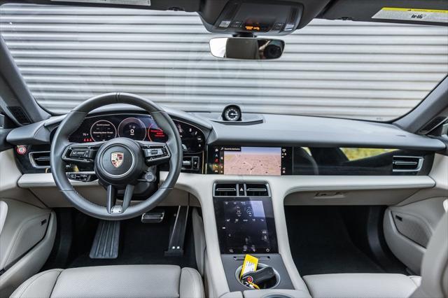 used 2025 Porsche Taycan car, priced at $114,998