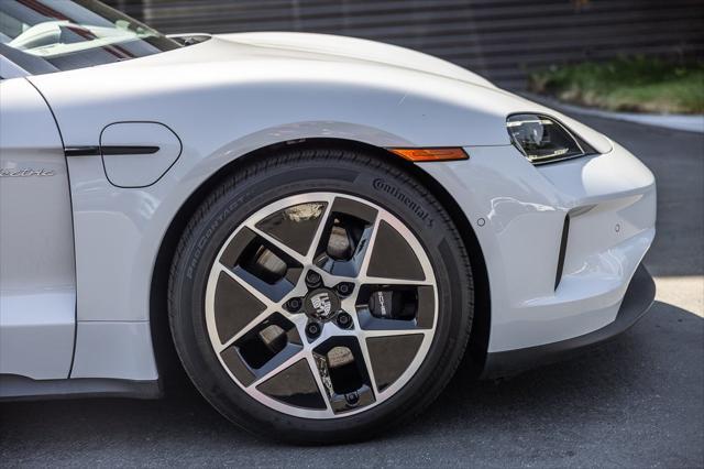 used 2025 Porsche Taycan car, priced at $114,998