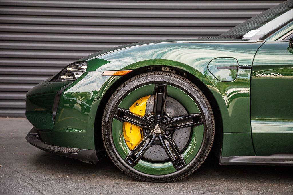 used 2025 Porsche Taycan car, priced at $171,998