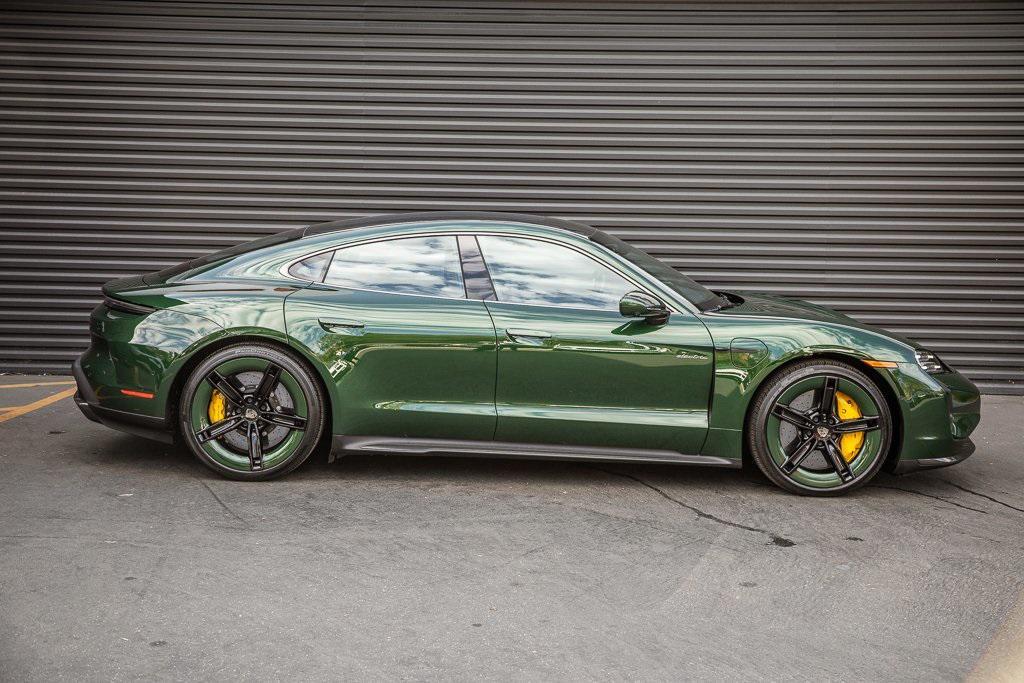 used 2025 Porsche Taycan car, priced at $171,998