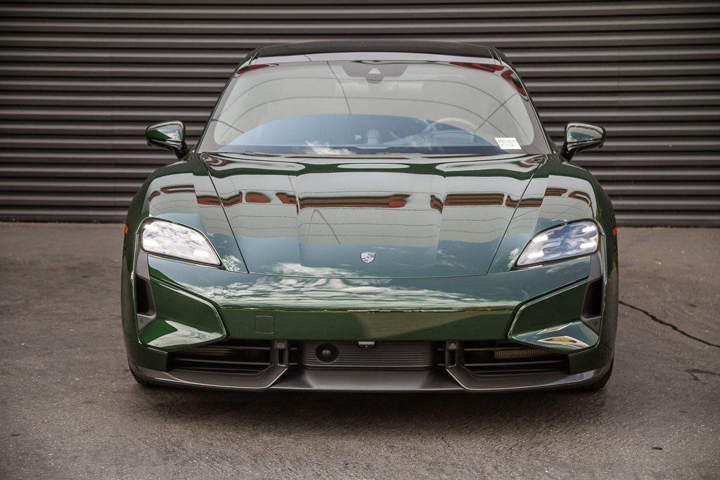 used 2025 Porsche Taycan car, priced at $171,998