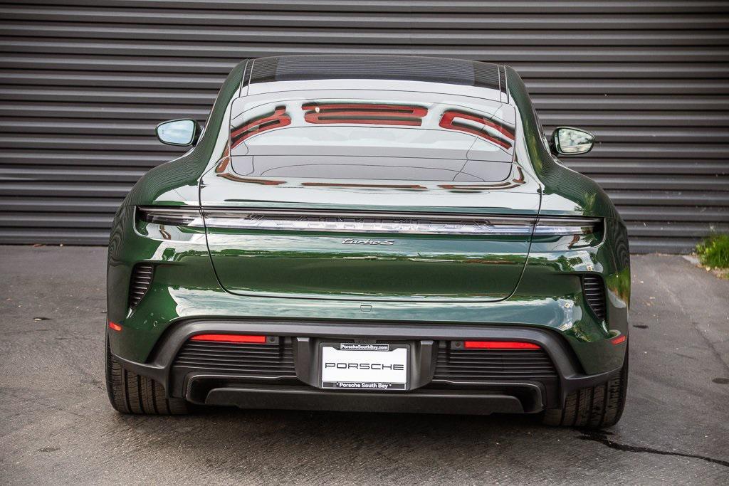 used 2025 Porsche Taycan car, priced at $171,998