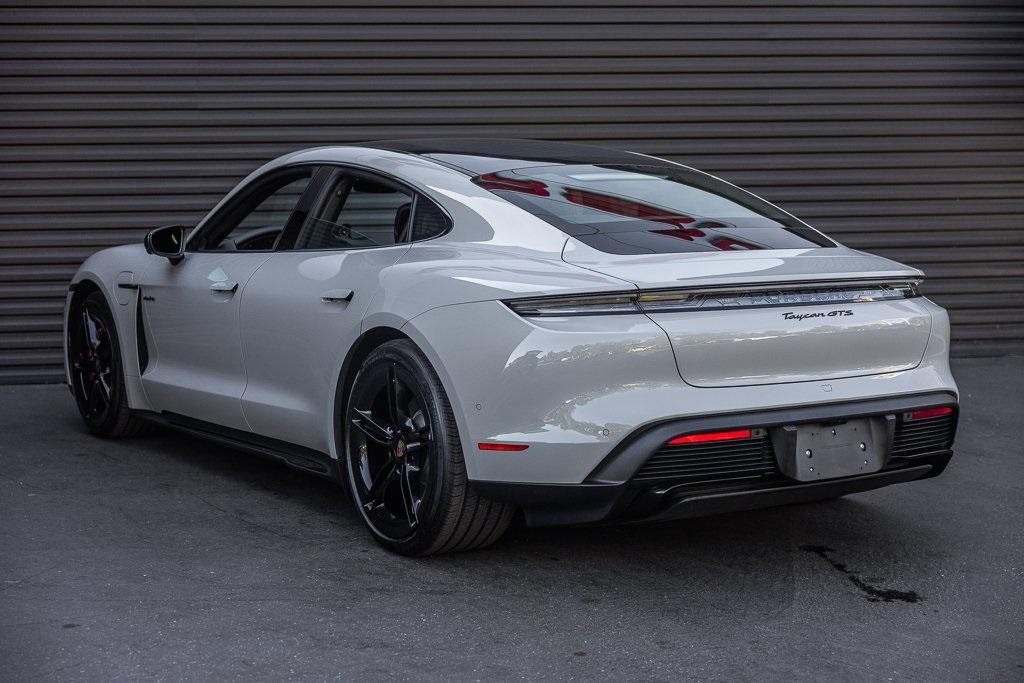 used 2025 Porsche Taycan car, priced at $159,998