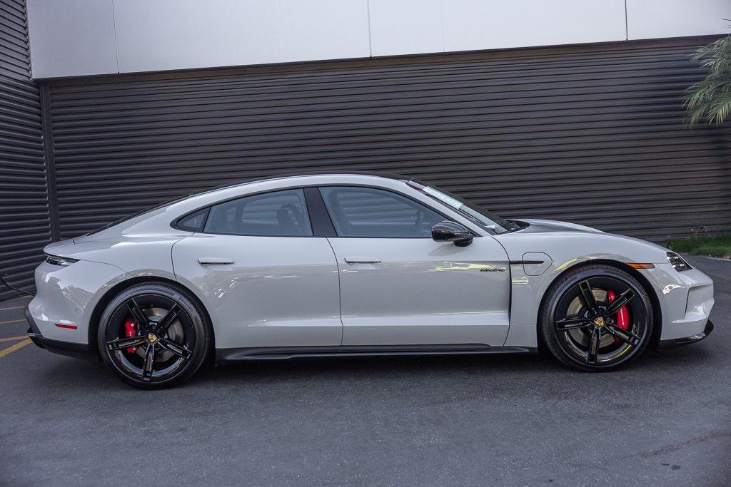 used 2025 Porsche Taycan car, priced at $159,998