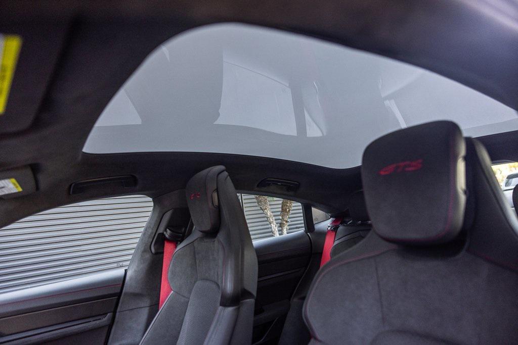 used 2025 Porsche Taycan car, priced at $159,998