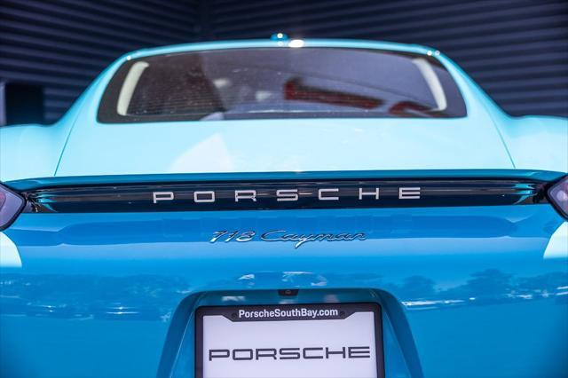 used 2017 Porsche 718 Cayman car, priced at $53,718