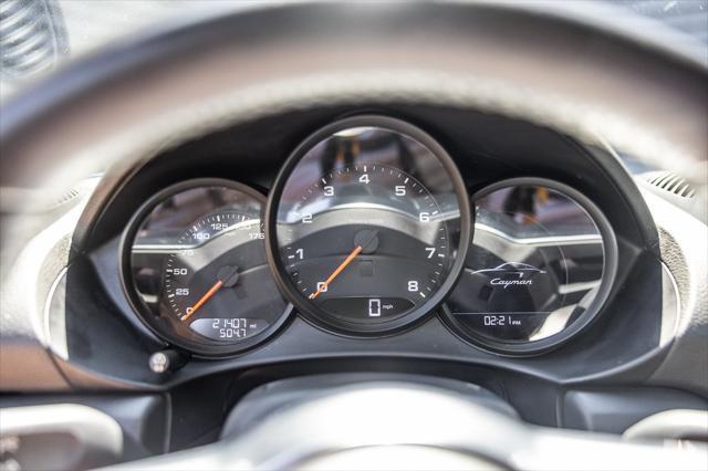 used 2017 Porsche 718 Cayman car, priced at $53,718