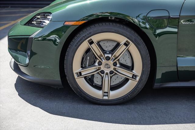 used 2025 Porsche Taycan car, priced at $199,998