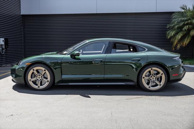 used 2025 Porsche Taycan car, priced at $199,998