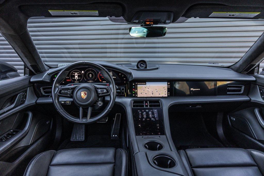 used 2022 Porsche Taycan car, priced at $82,998