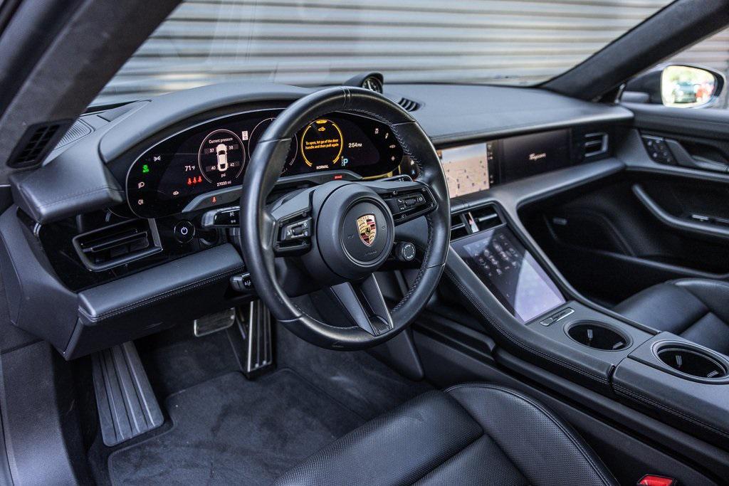 used 2022 Porsche Taycan car, priced at $82,998