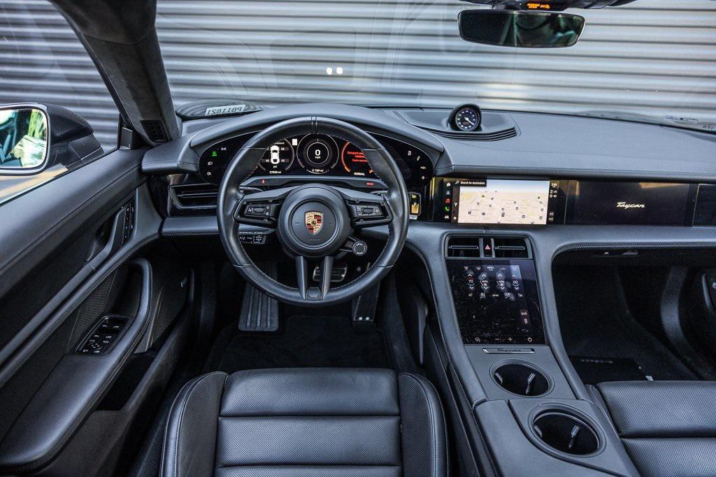 used 2022 Porsche Taycan car, priced at $82,998