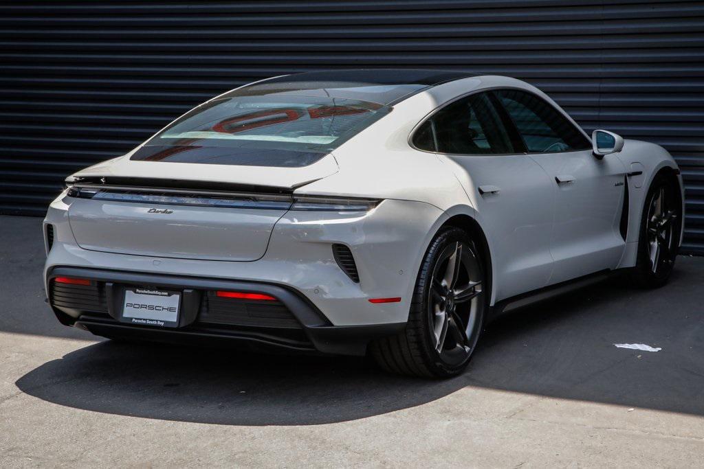 used 2025 Porsche Taycan car, priced at $151,998