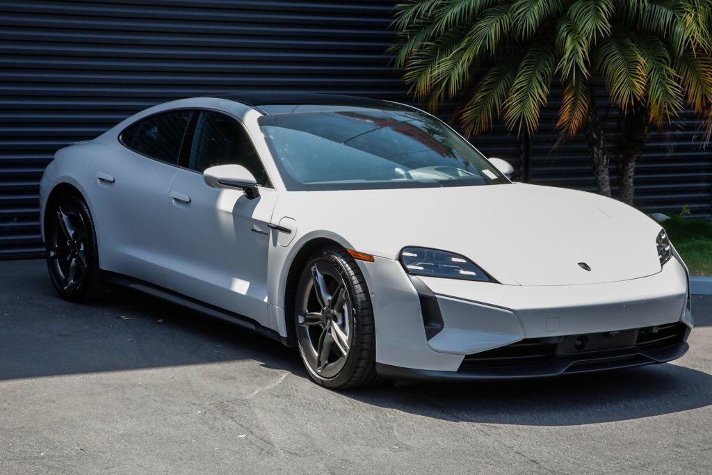 used 2025 Porsche Taycan car, priced at $151,998