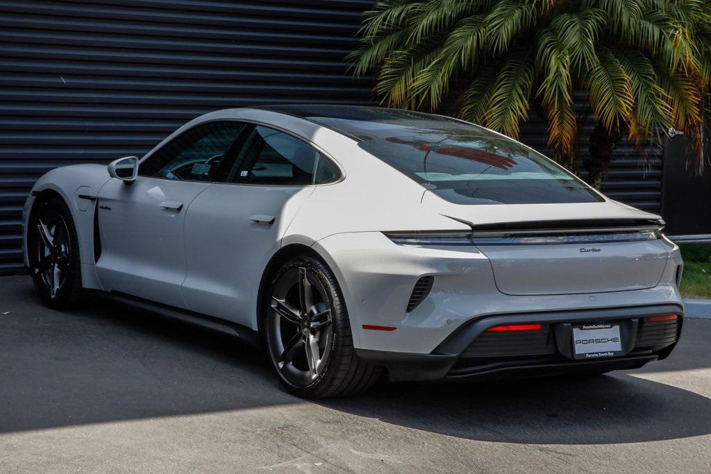 used 2025 Porsche Taycan car, priced at $151,998