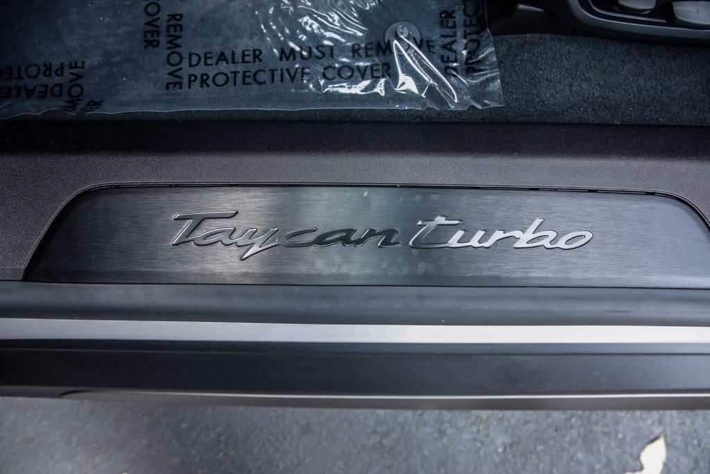 used 2025 Porsche Taycan car, priced at $151,998