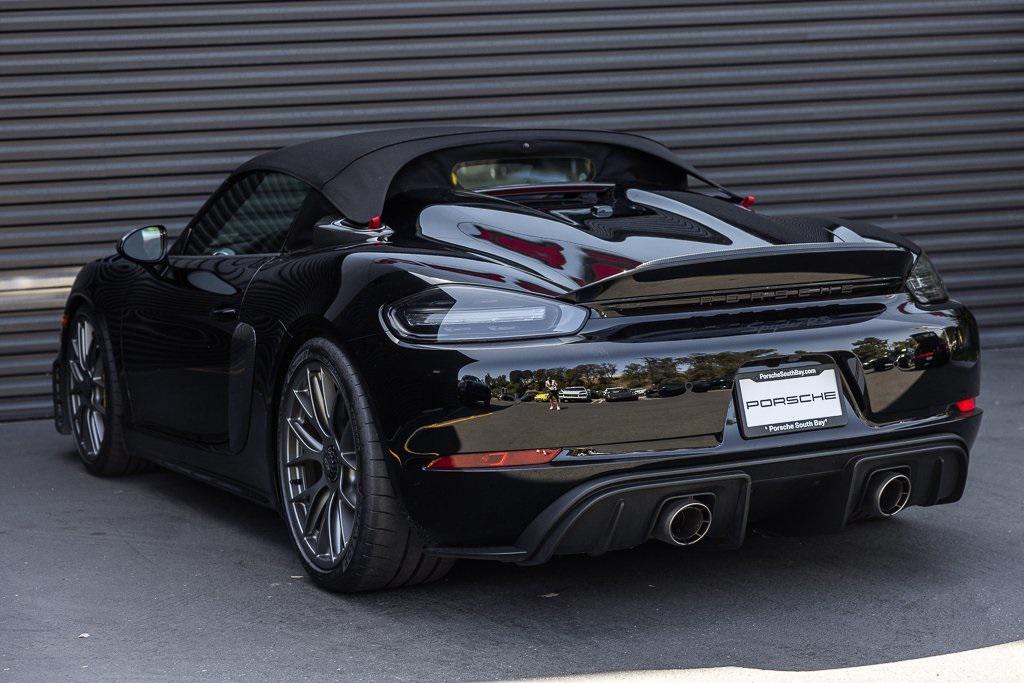used 2024 Porsche 718 Spyder car, priced at $216,998