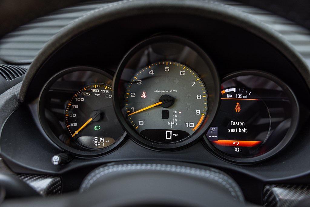 used 2024 Porsche 718 Spyder car, priced at $216,998