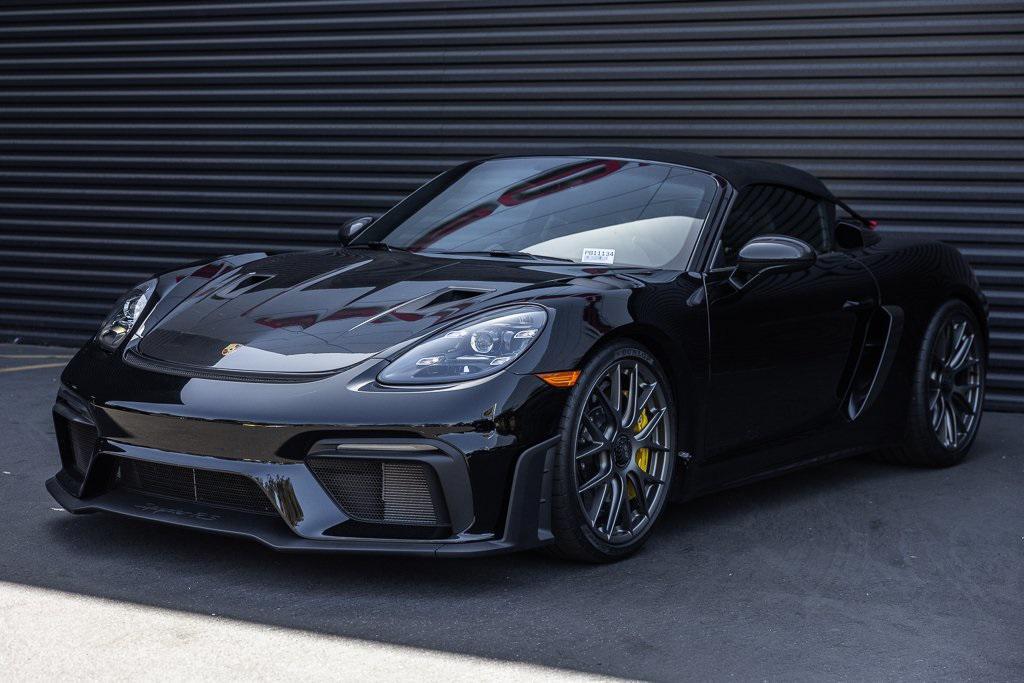 used 2024 Porsche 718 Spyder car, priced at $216,998