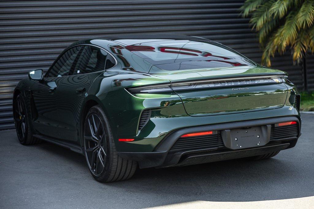 used 2025 Porsche Taycan car, priced at $174,998