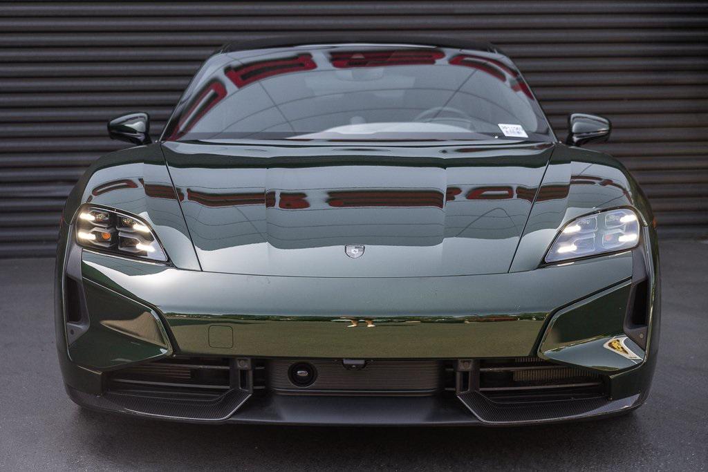 used 2025 Porsche Taycan car, priced at $174,998