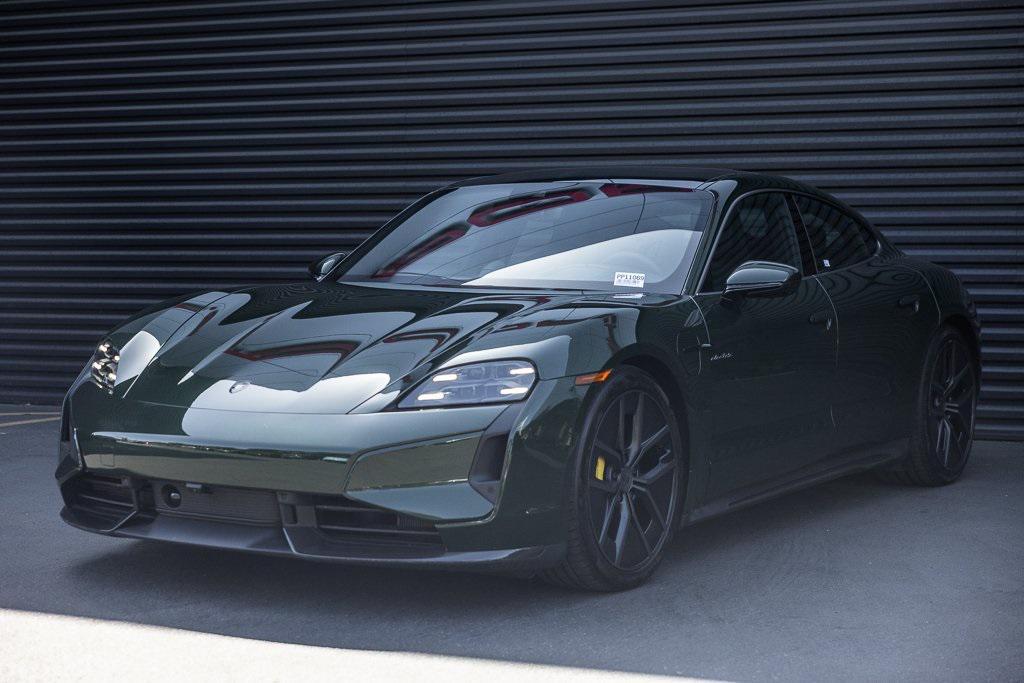 used 2025 Porsche Taycan car, priced at $195,998