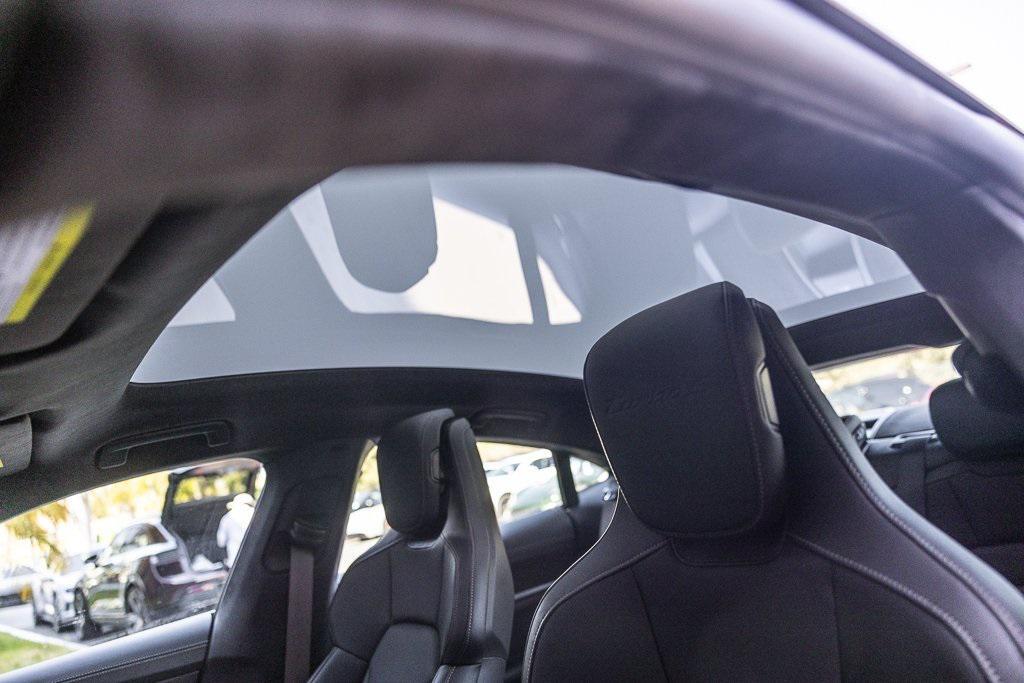 used 2025 Porsche Taycan car, priced at $174,998