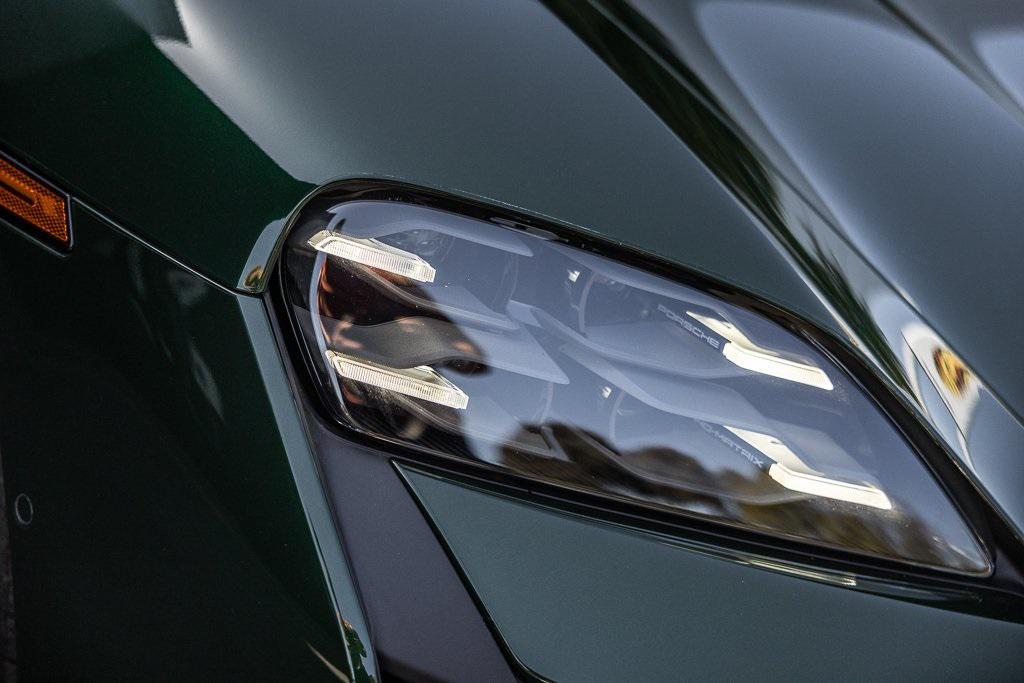 used 2025 Porsche Taycan car, priced at $174,998