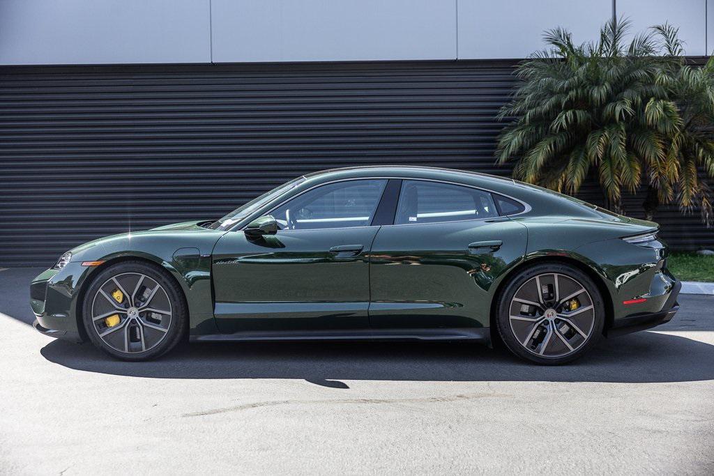used 2025 Porsche Taycan car, priced at $174,998