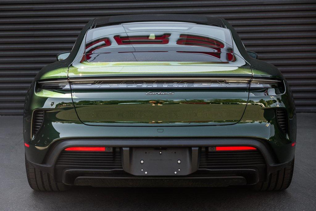 used 2025 Porsche Taycan car, priced at $174,998