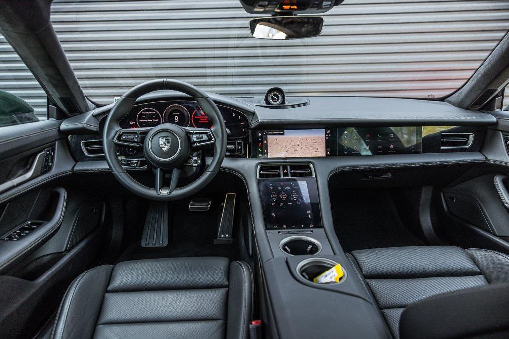 used 2025 Porsche Taycan car, priced at $174,998