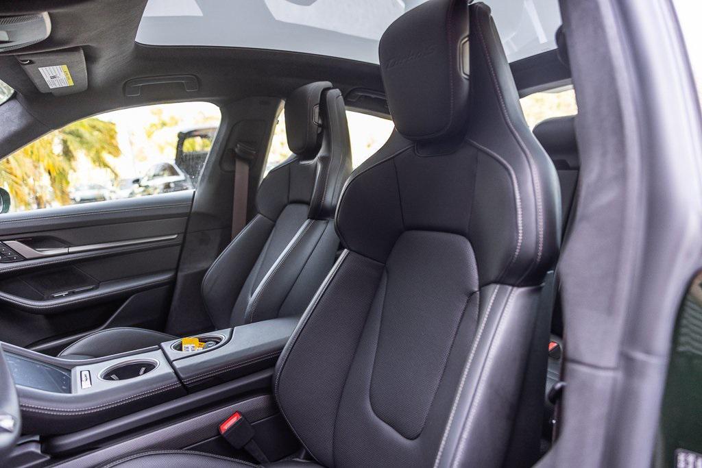 used 2025 Porsche Taycan car, priced at $174,998